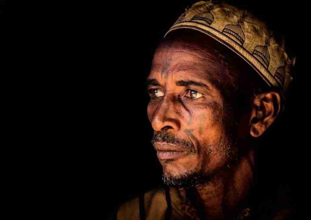 Hombre Fulah en Dakar    