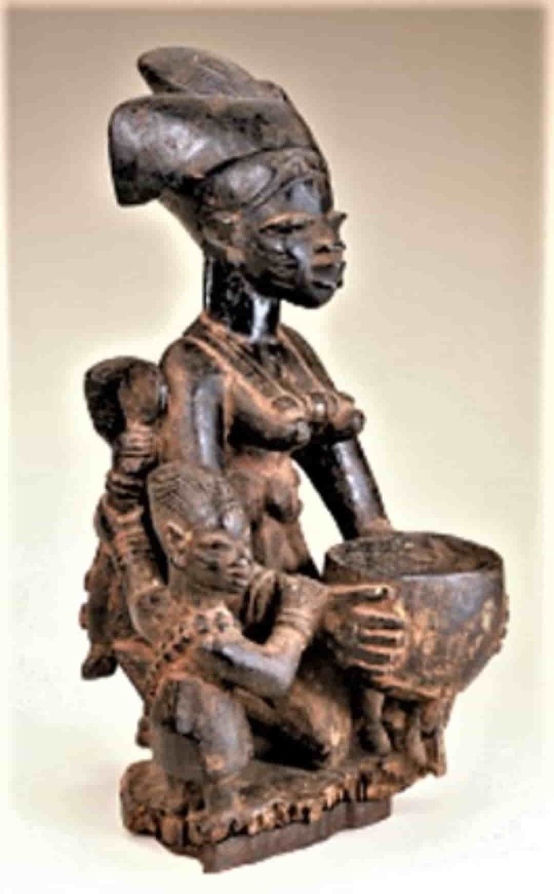 Tallas en madera en el arte Yoruba